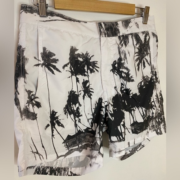 NWT Retromarine New York Palm Tree Swim Trunks - Picture 10 of 10